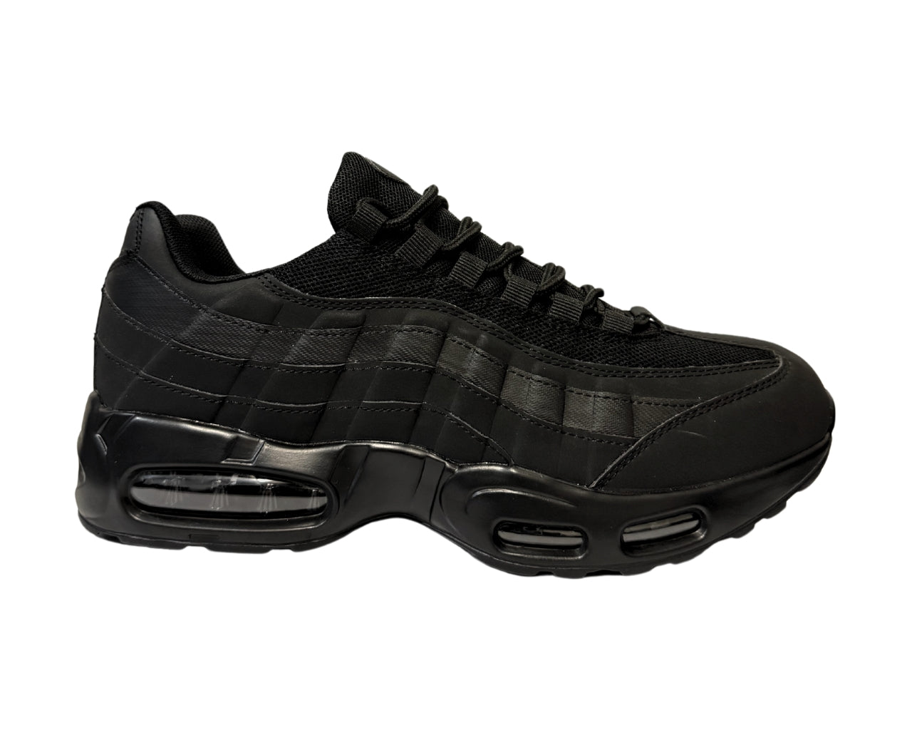 Men's Air Cushioned Sports Comfort Sole Lace Up Trainers