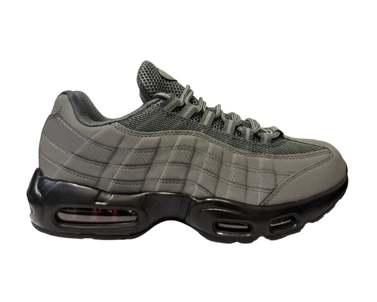 Men's Air Cushioned Sports Flexible Lace Up Trainers