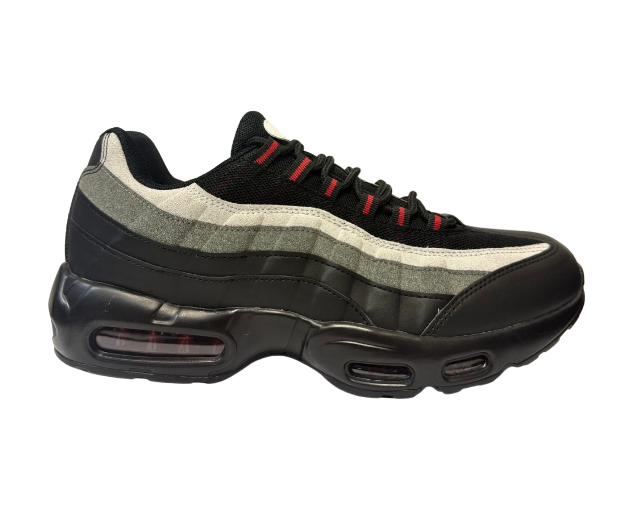 Men's Air Cushioned Sports Comfort Sole Lace Up Trainers