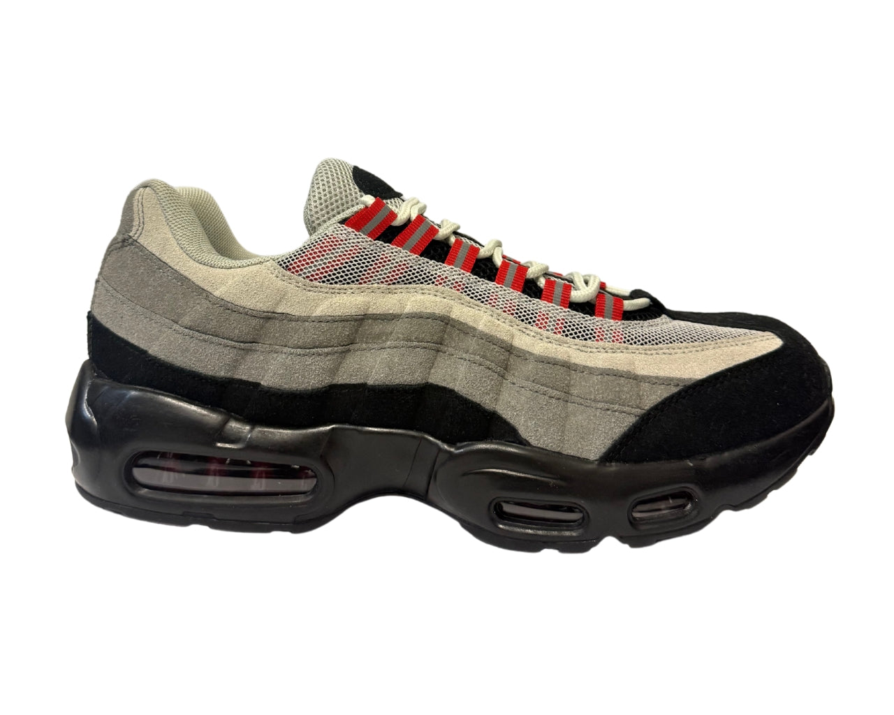 Men's Air Cushioned Sports Comfort Sole Lace Up Trainers