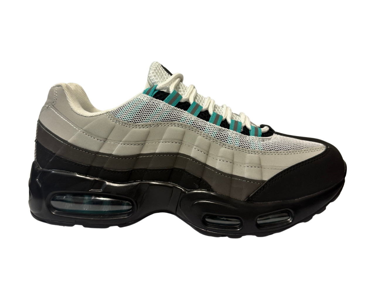 Men's Air Cushioned Sports Comfort Sole Lace Up Trainers