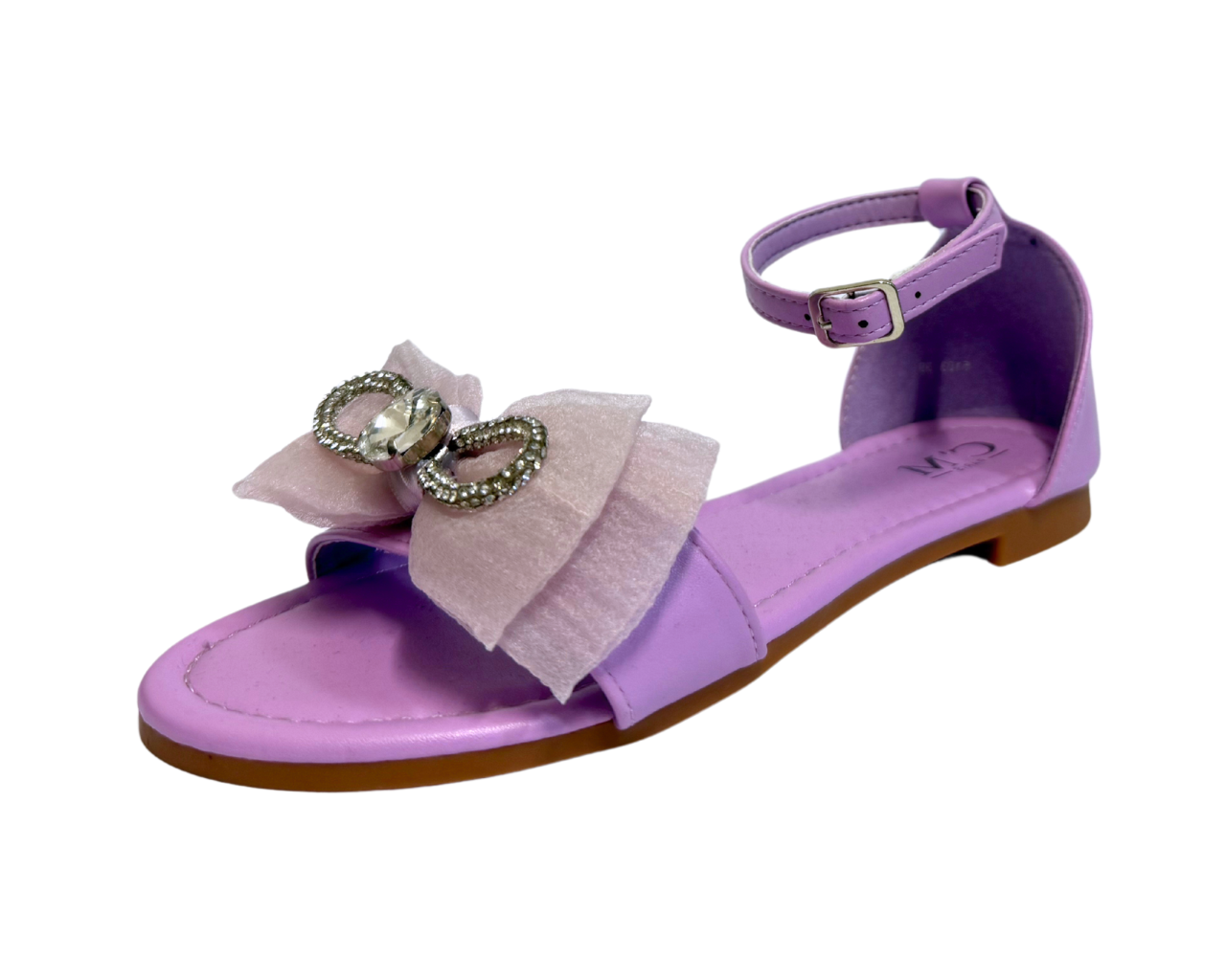 Women's Smart Flat Jewelled Comfy Sliders