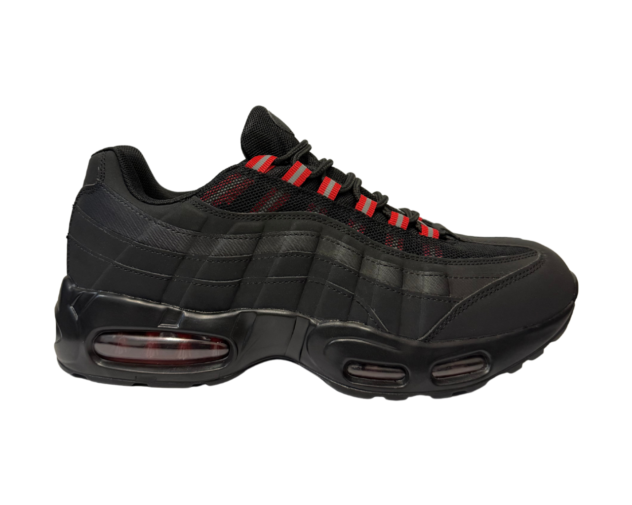 Men's Comfort Cushioned Sole Sports Lace Up Trainers
