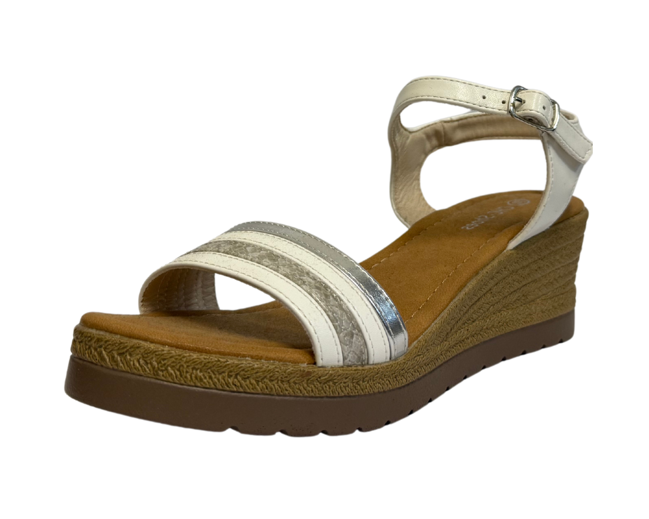 Women's Light Weight Wedge Heel Ankle Strap Sandals