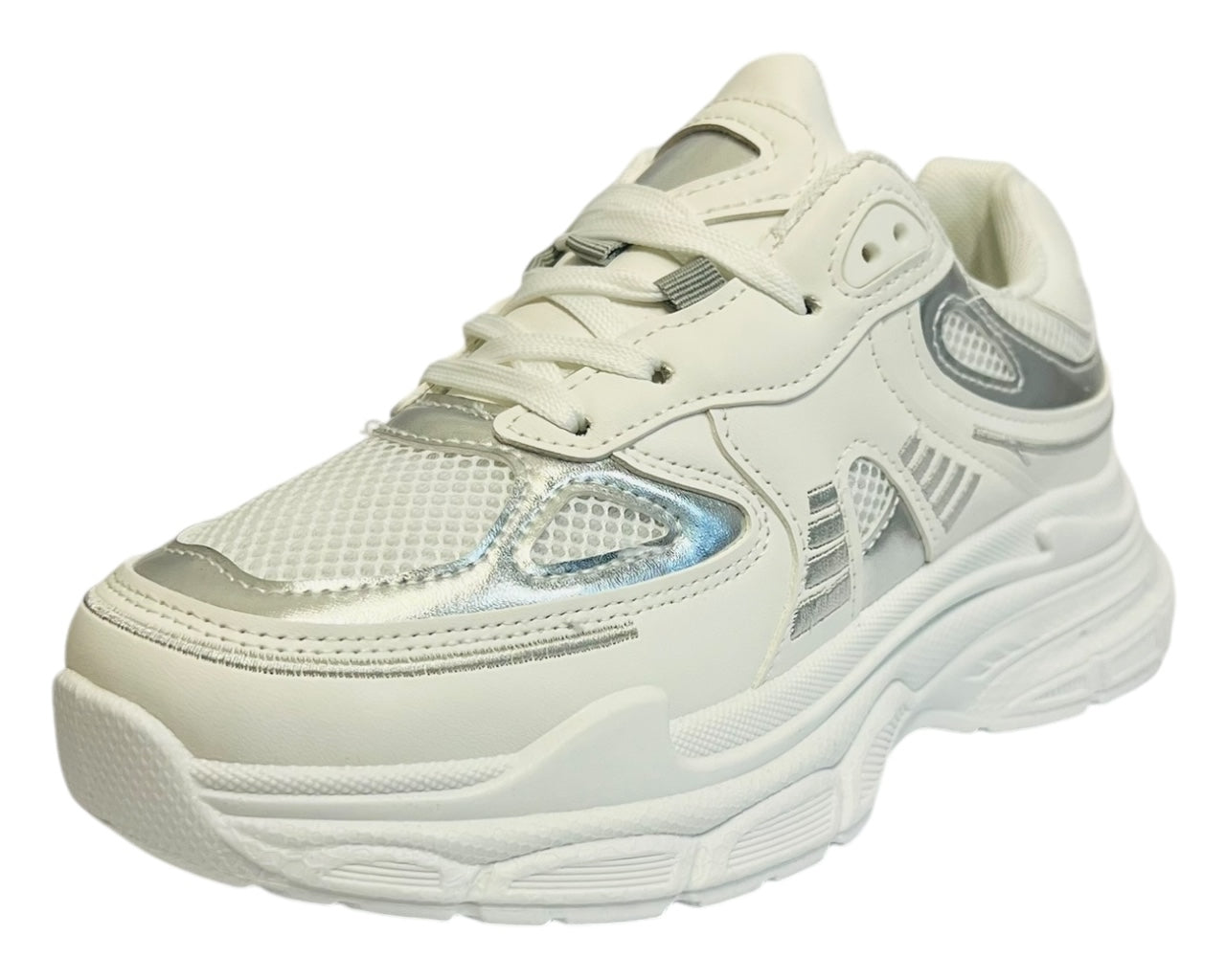 Women's Casual Chunky Sole Lace Up Trainers