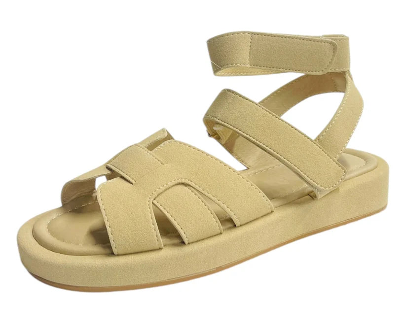 Women's Flat Sole Padded Strappy Sandals