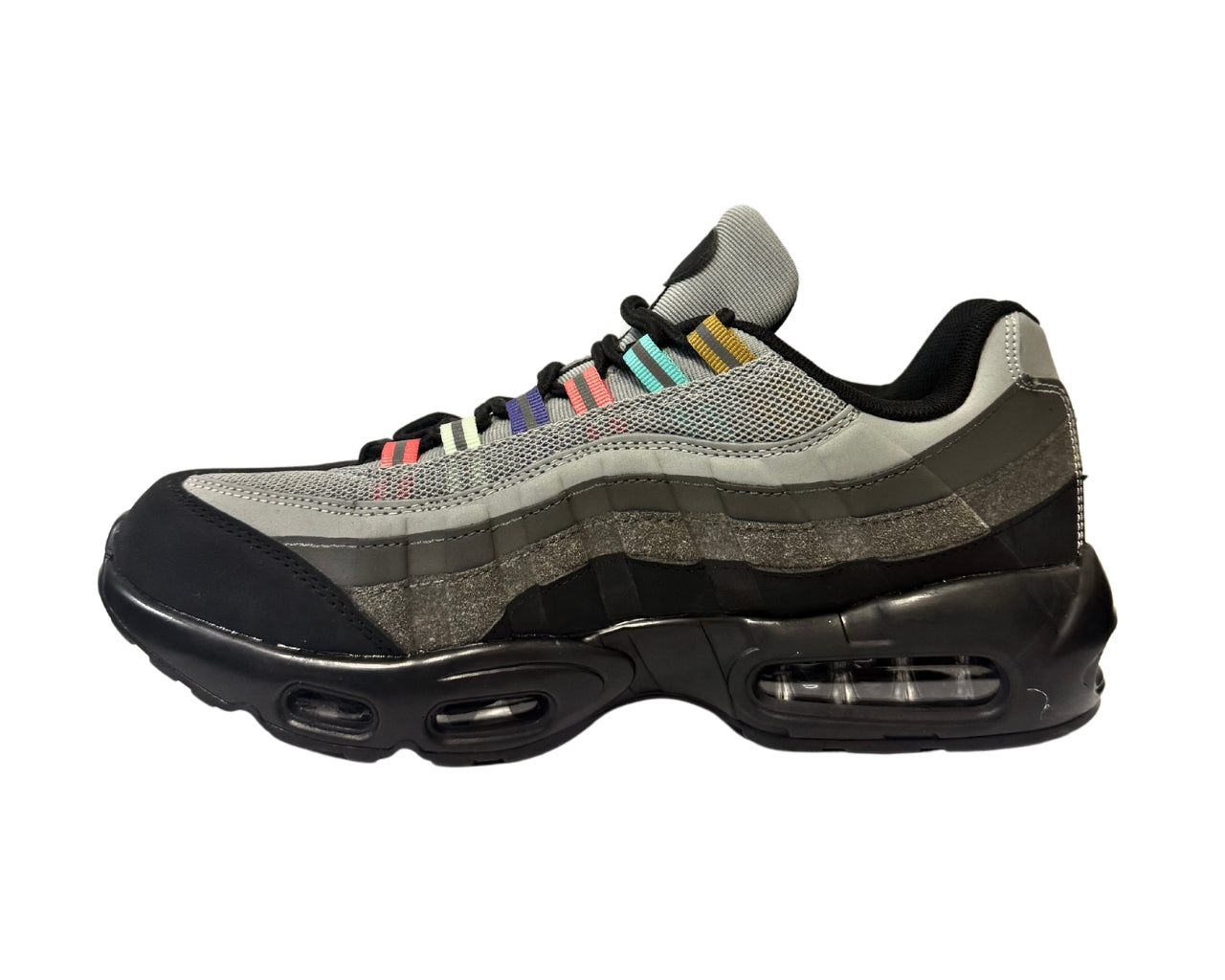 Men's Air Cushioned Sports Comfort Sole Lace Up Trainers