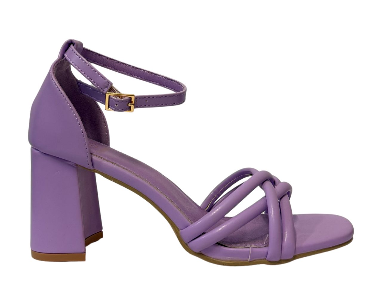 Women's LOLA 5033 Block Heel Ankle Strap Shoes