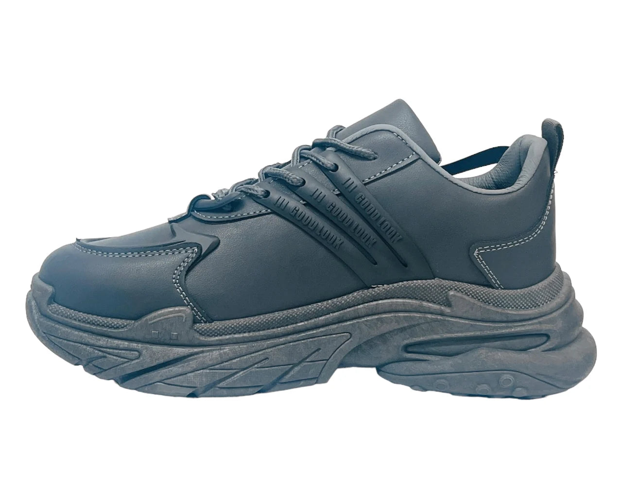Men's Casual Chunky Sole Lace Up Trainers