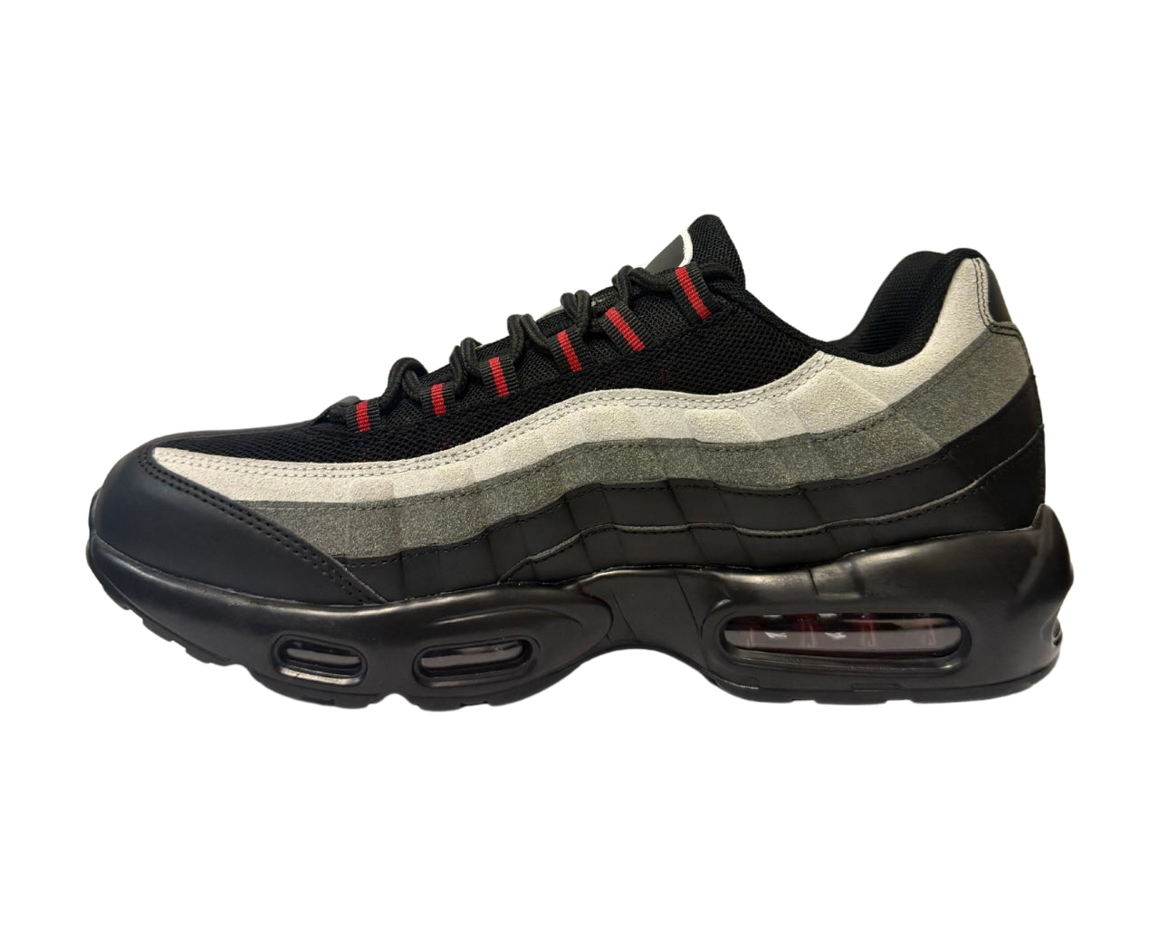 Men's Air Cushioned Sports Comfort Sole Lace Up Trainers