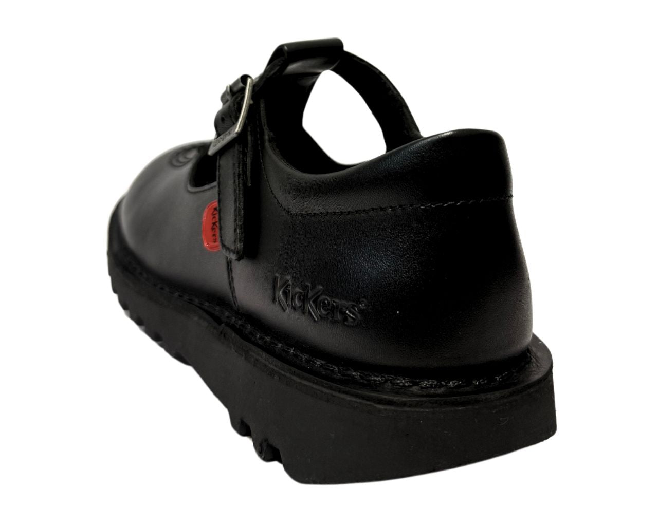 Kickers kick T Bar YF Leather 1002 T BAR Shoes Black