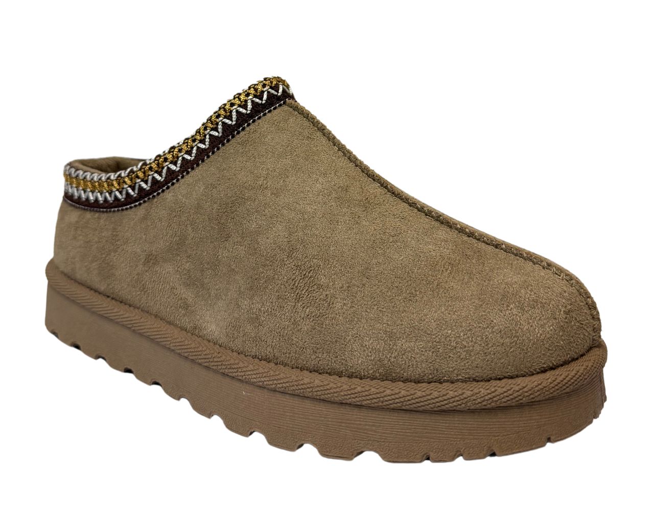 Women's Faux Suede Aztec Flat Sole Shoes