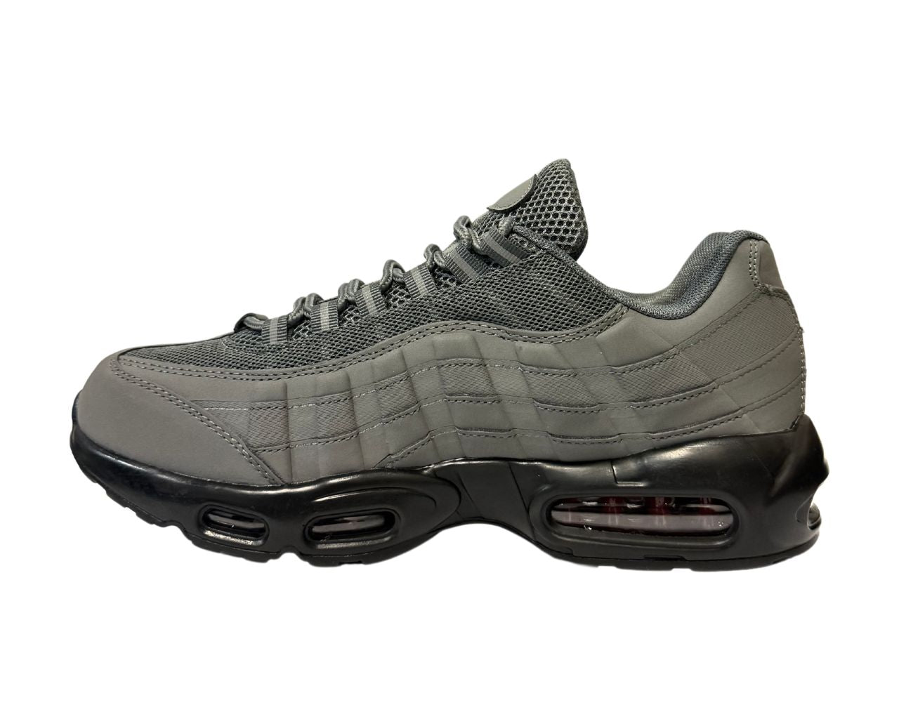 Men's Air Cushioned Sports Flexible Lace Up Trainers