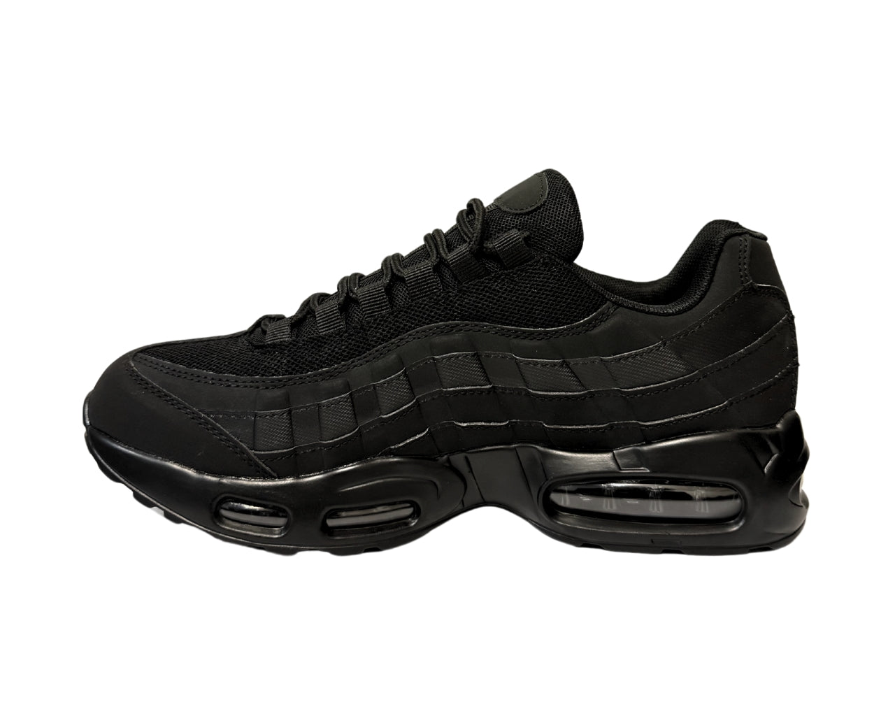 Men's Air Cushioned Sports Comfort Sole Lace Up Trainers