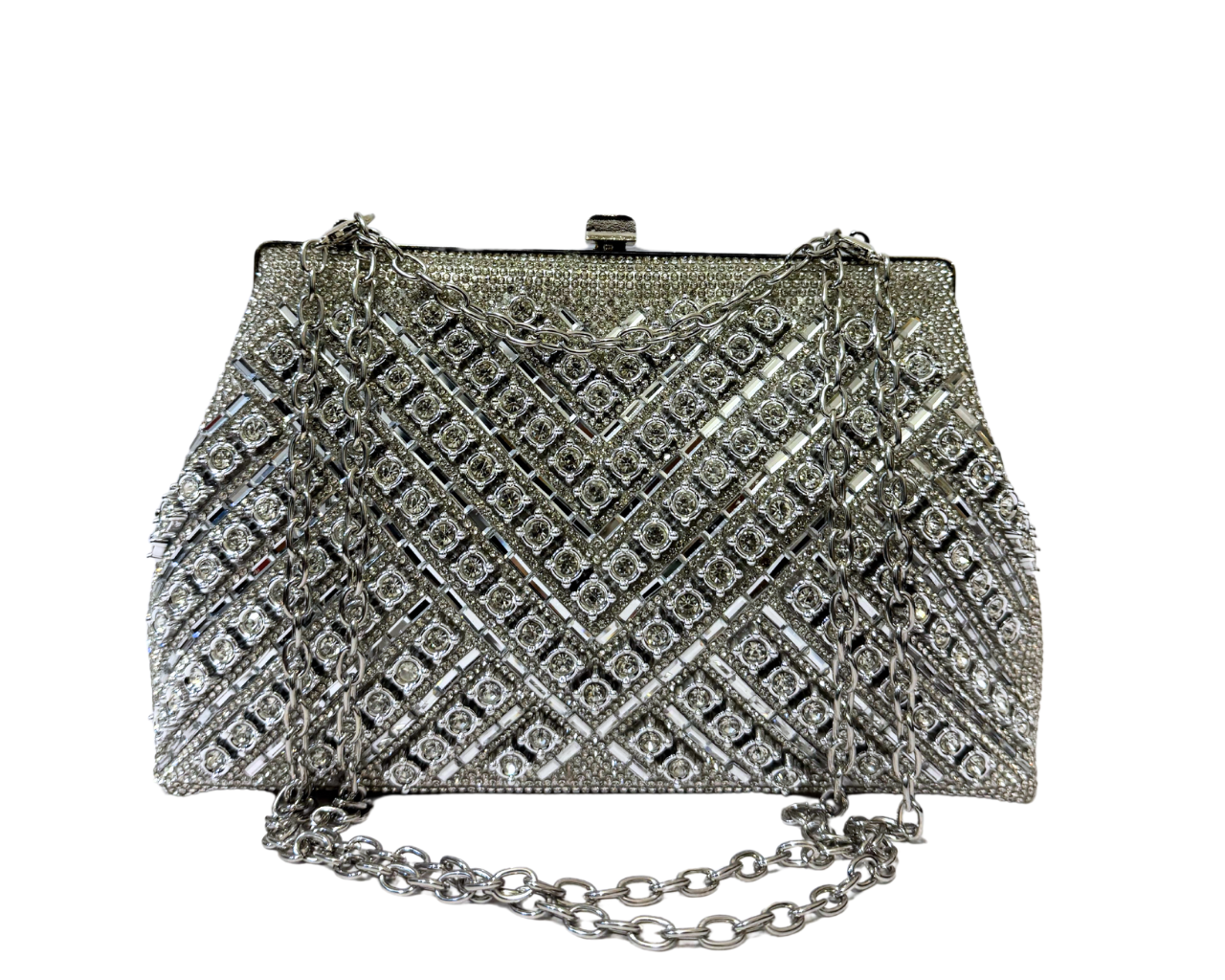 Rhinestone Clutch Purse Sparkling Evening Bag for Prom Wedding Party Glitter Crystals Diamond Crossbody Handbag