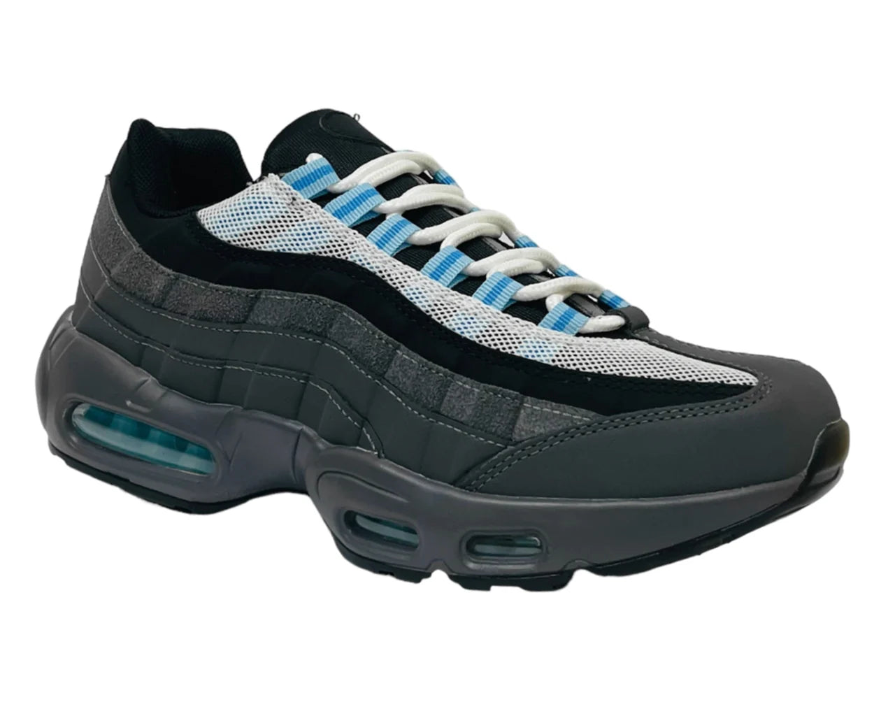 Men's Air Cushioned Sports Lace Up Trainers