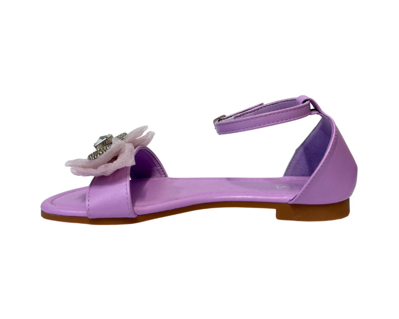 Women's Smart Flat Jewelled Comfy Sliders