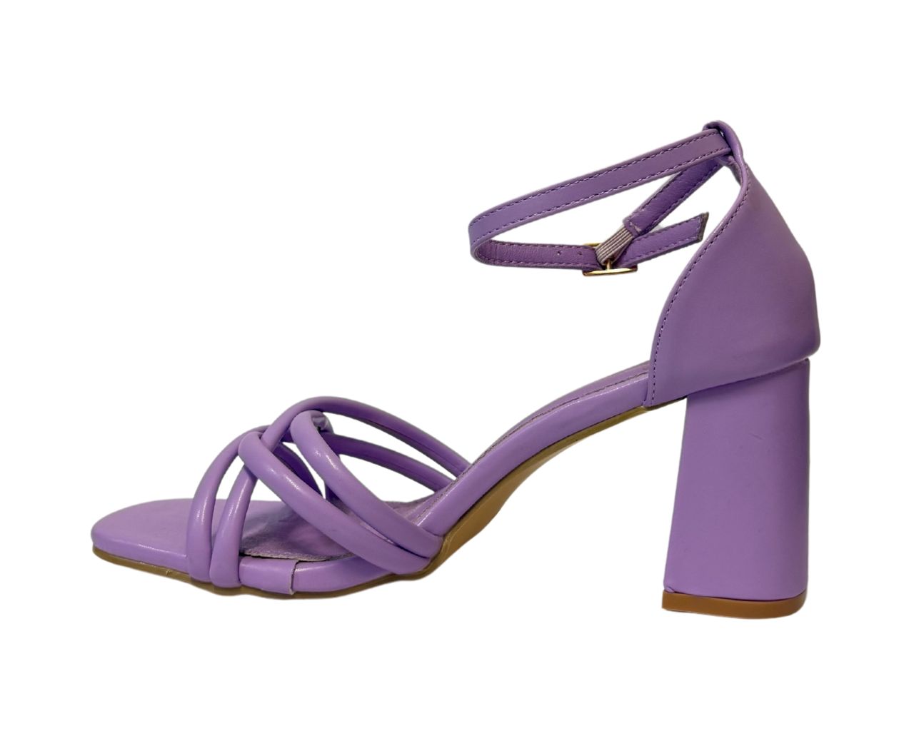 Women's LOLA 5033 Block Heel Ankle Strap Shoes