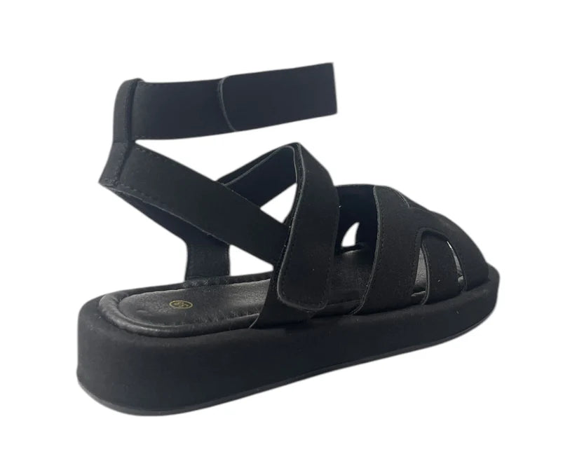 Women's Flat Sole Padded Strappy Sandals
