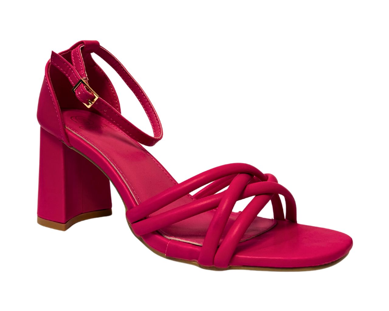 Women's LOLA 5033 Block Heel Ankle Strap Shoes