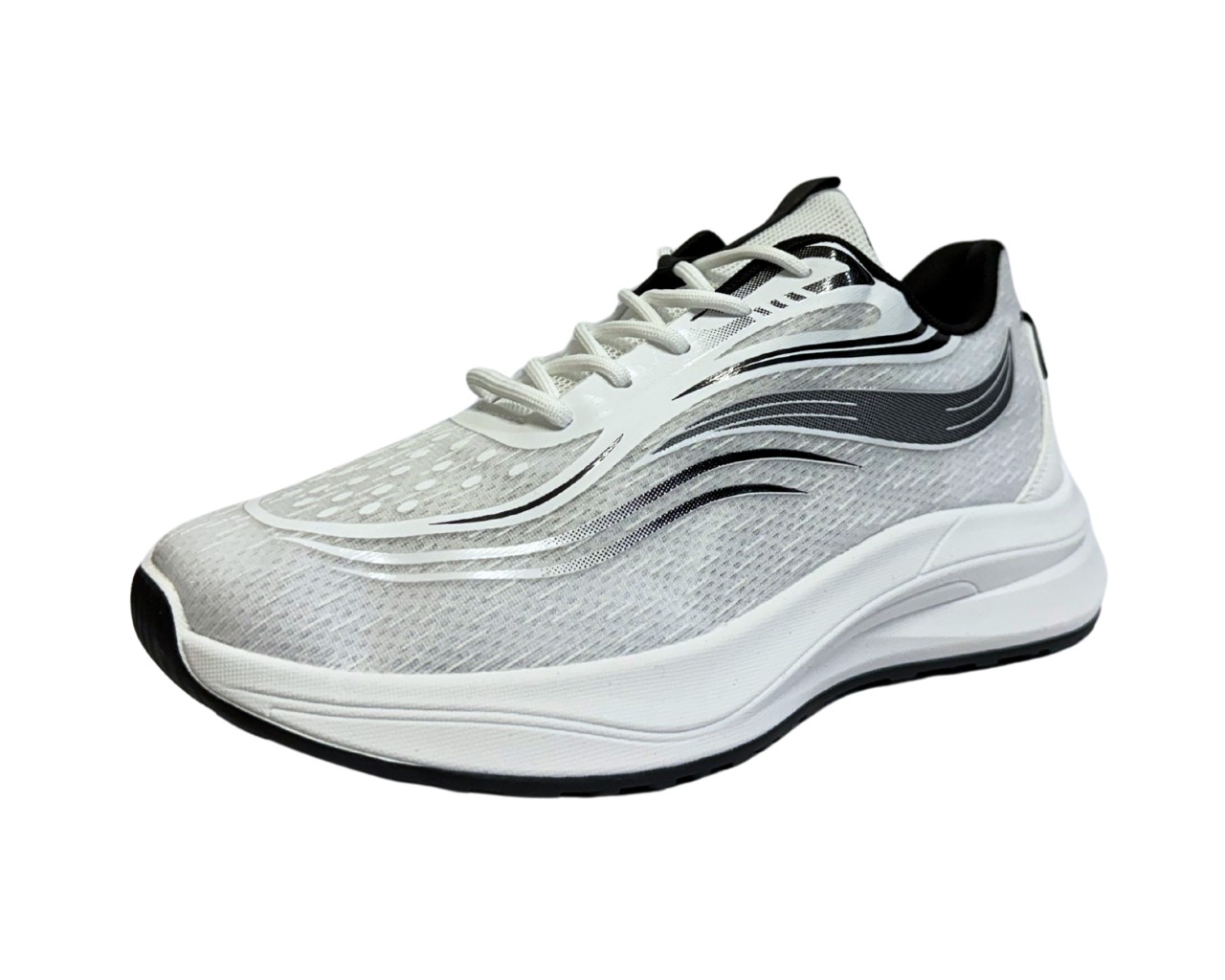 Men's Comfort Breathable Mesh Sports Lace Up Trainers