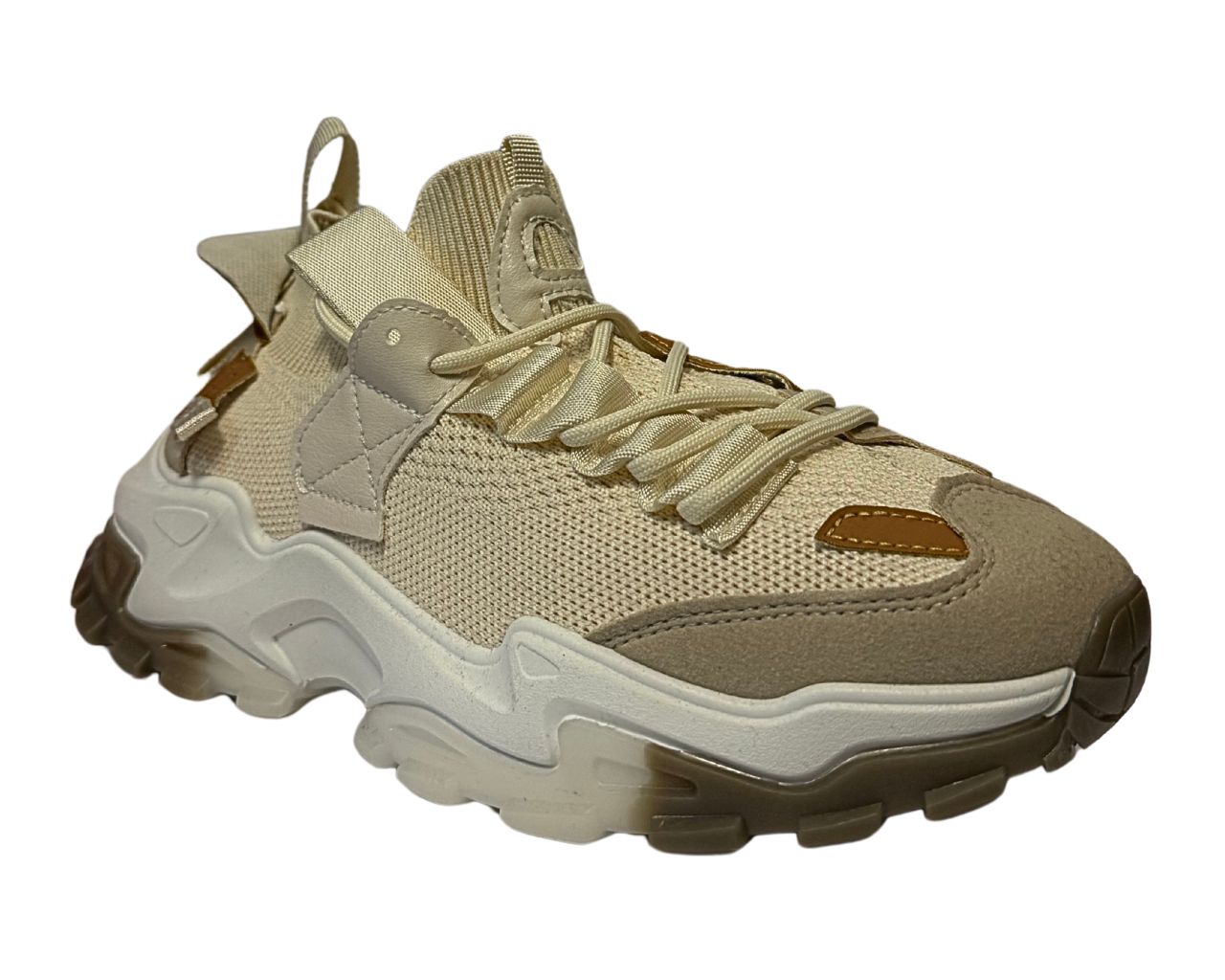 Women's JT001 Chunky Sole Lace Up Trainers