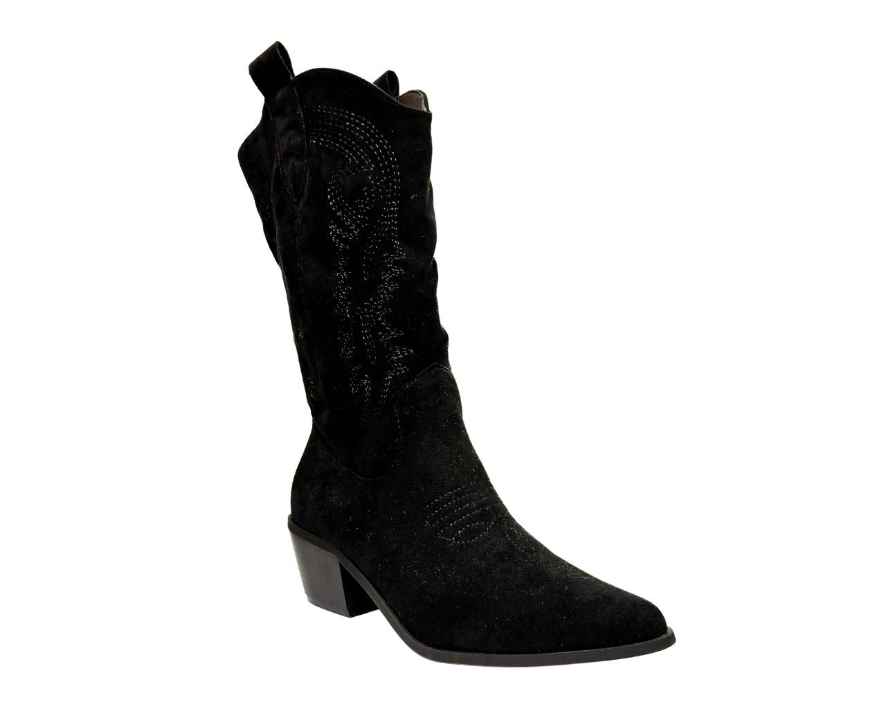 Women's Western Cowboy Embroidered Long Boots