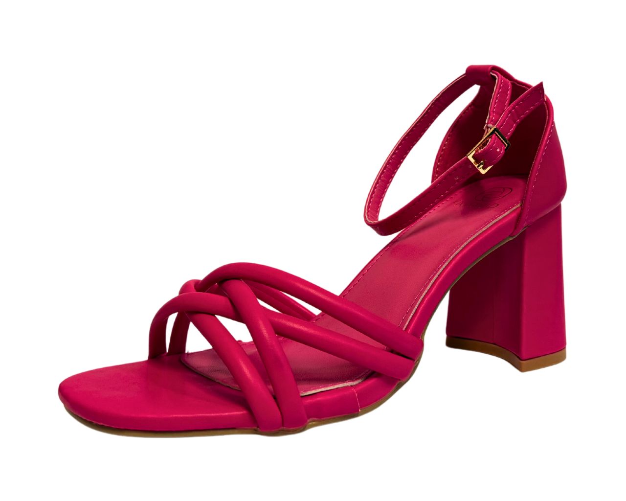 Women's LOLA 5033 Block Heel Ankle Strap Shoes