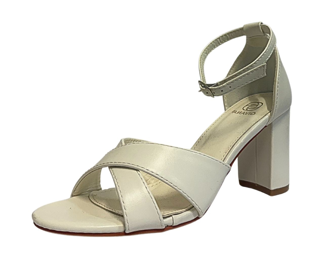 Women's Givana SQC-84 Block Heel Ankle Strap Heel