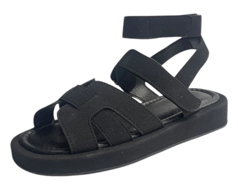 Women's Flat Sole Padded Strappy Sandals