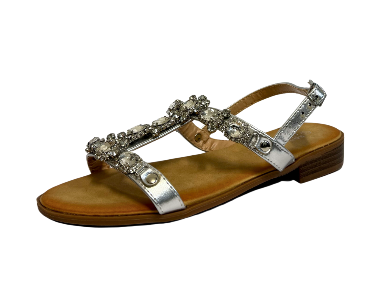Women's Ankle Strap Flat Zip Gladiator Sandals