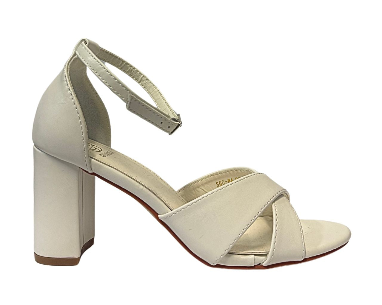 Women's Givana SQC-84 Block Heel Ankle Strap Heel