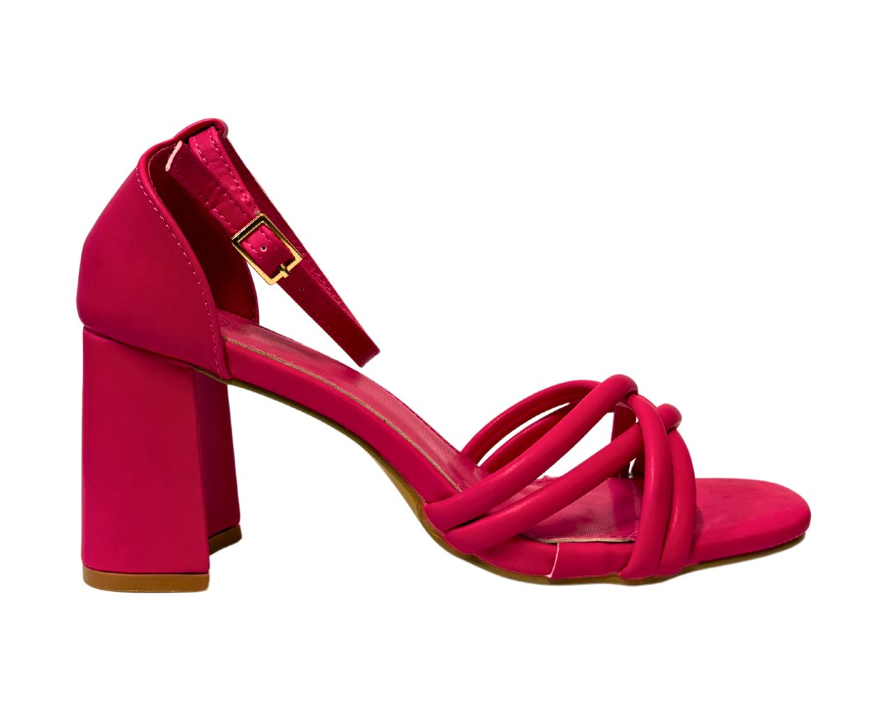 Women's LOLA 5033 Block Heel Ankle Strap Shoes