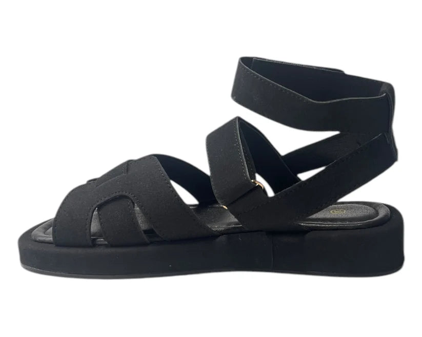 Women's Flat Sole Padded Strappy Sandals