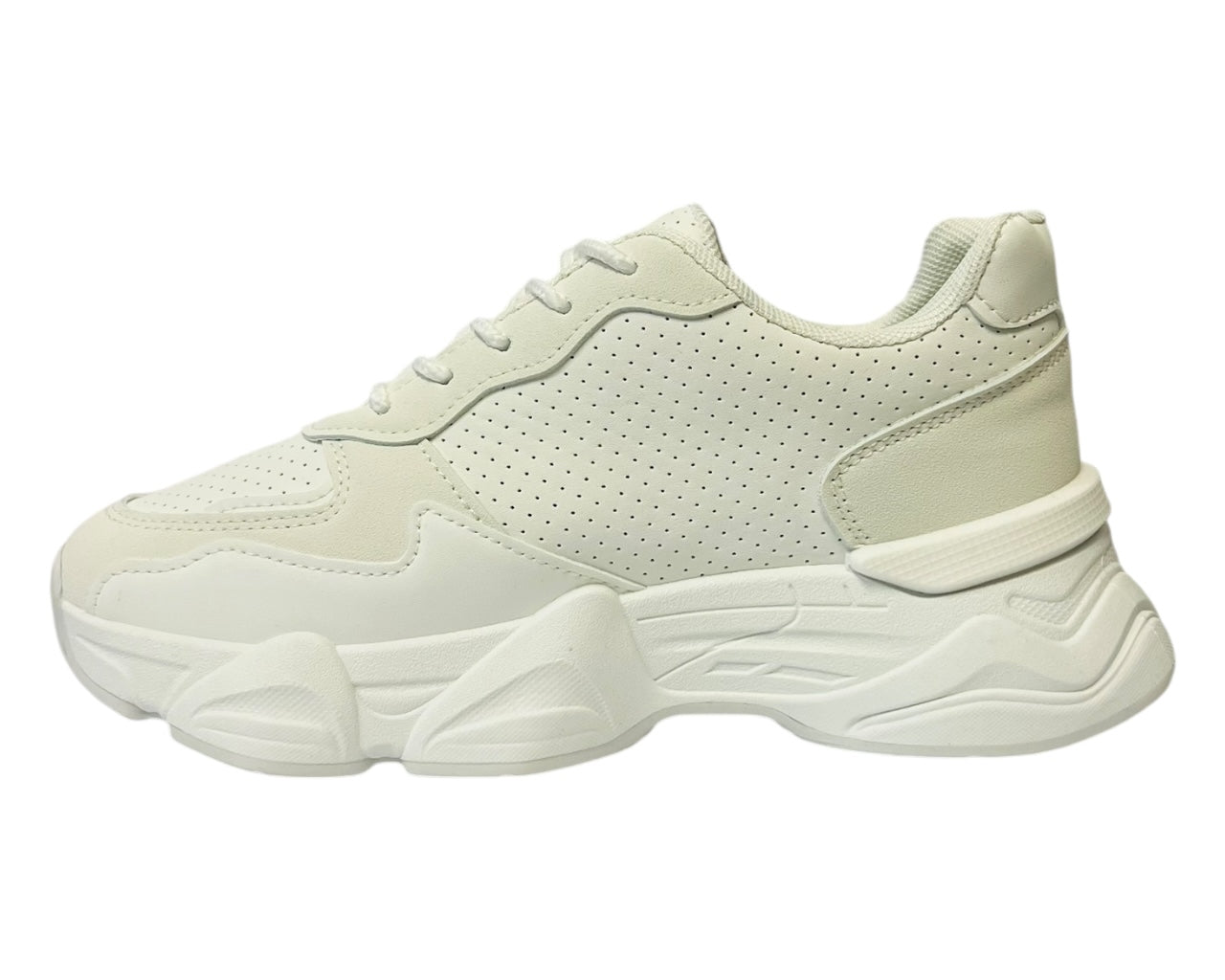 Women's Casual Chunky Sole Lace Up Trainers Size3-8