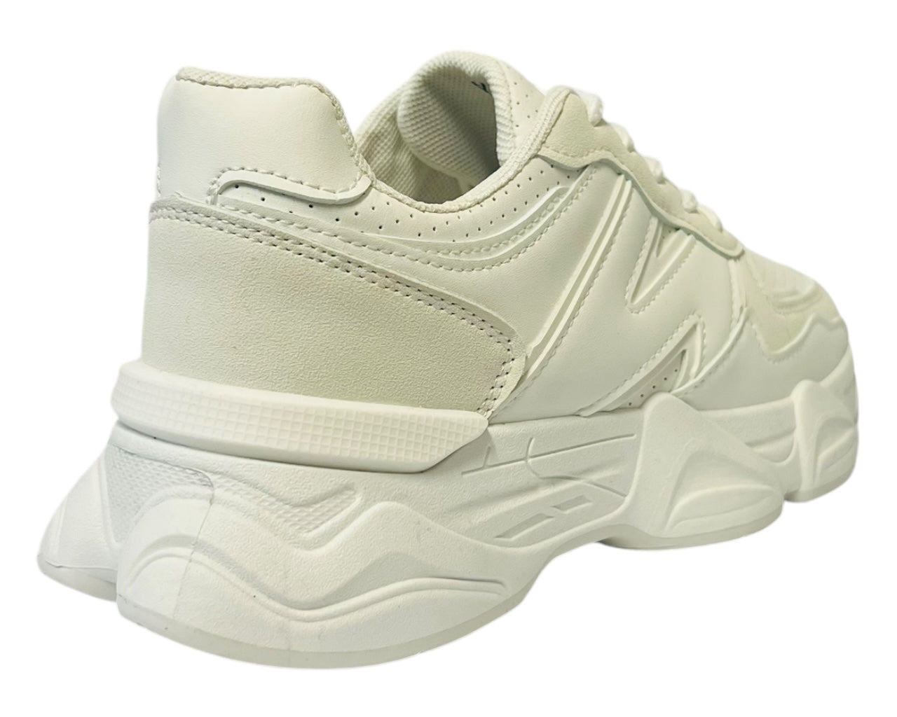 Women's Casual Chunky Sole Lace Up Trainers Size3-8