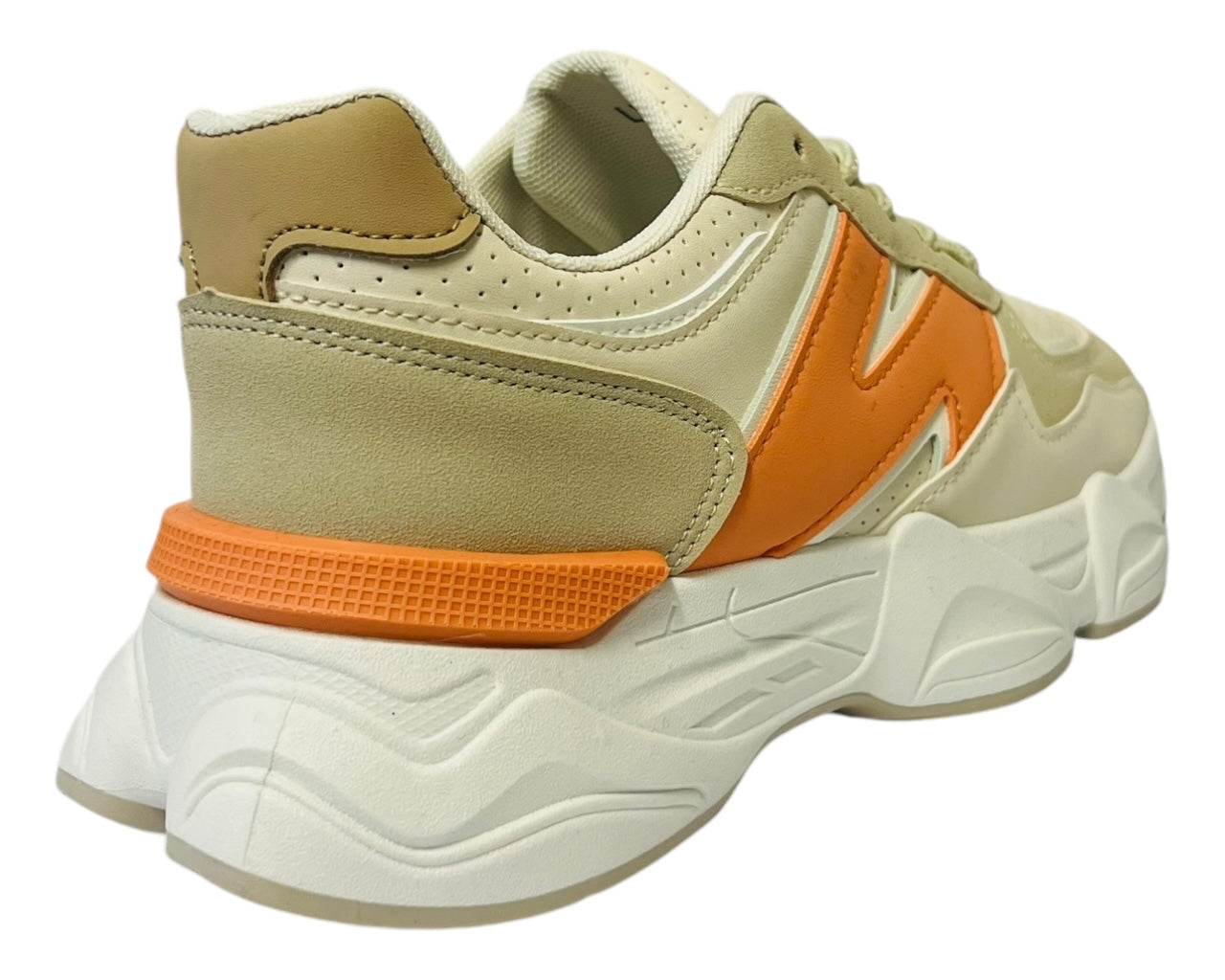 Women's Casual Chunky Sole Lace Up Trainers Size3-8