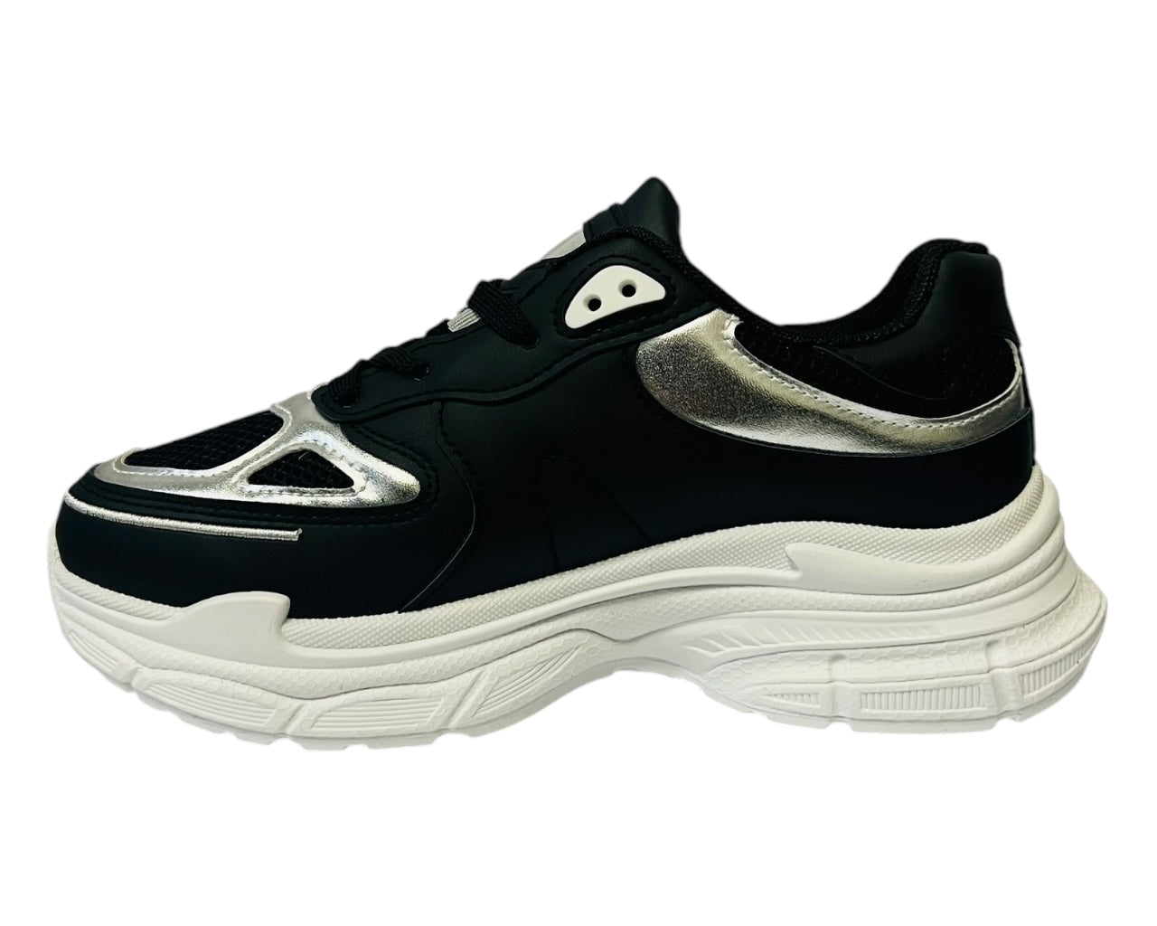 Women's Casual Chunky Sole Lace Up Trainers
