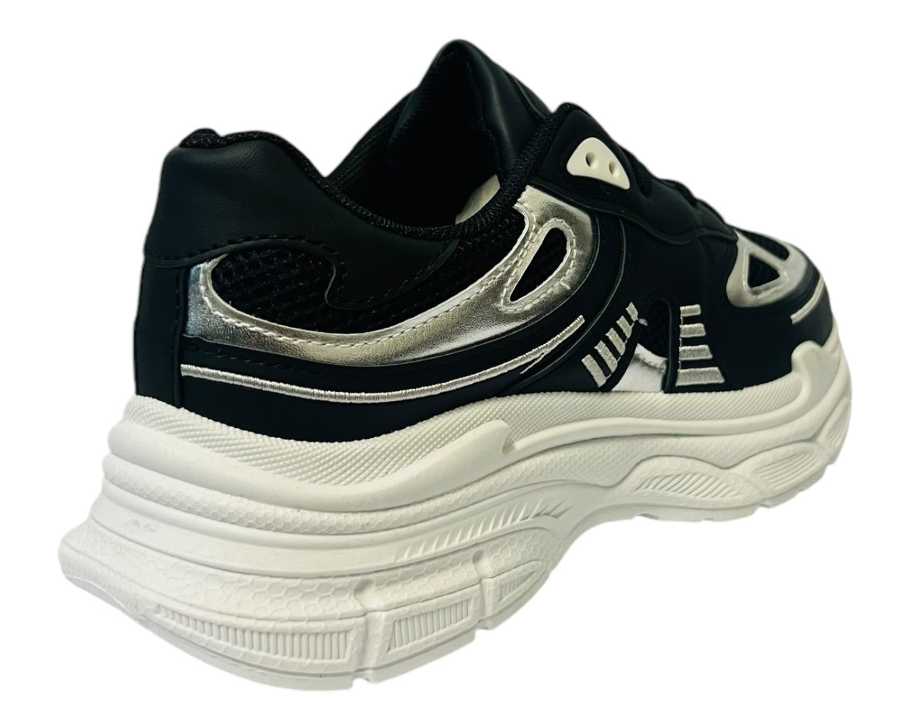 Women's Casual Chunky Sole Lace Up Trainers