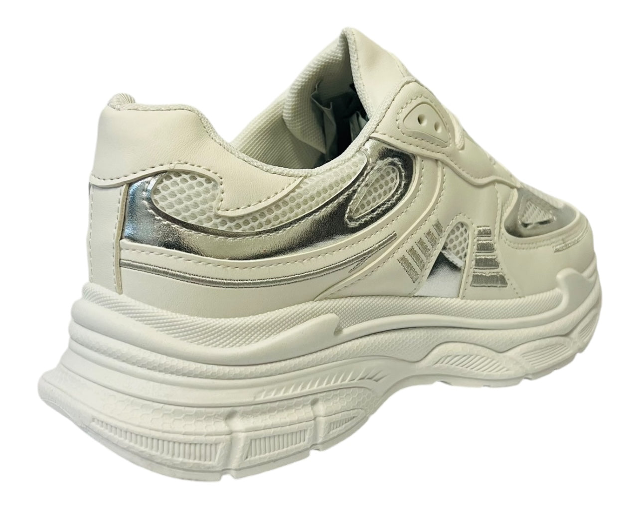 Women's Casual Chunky Sole Lace Up Trainers