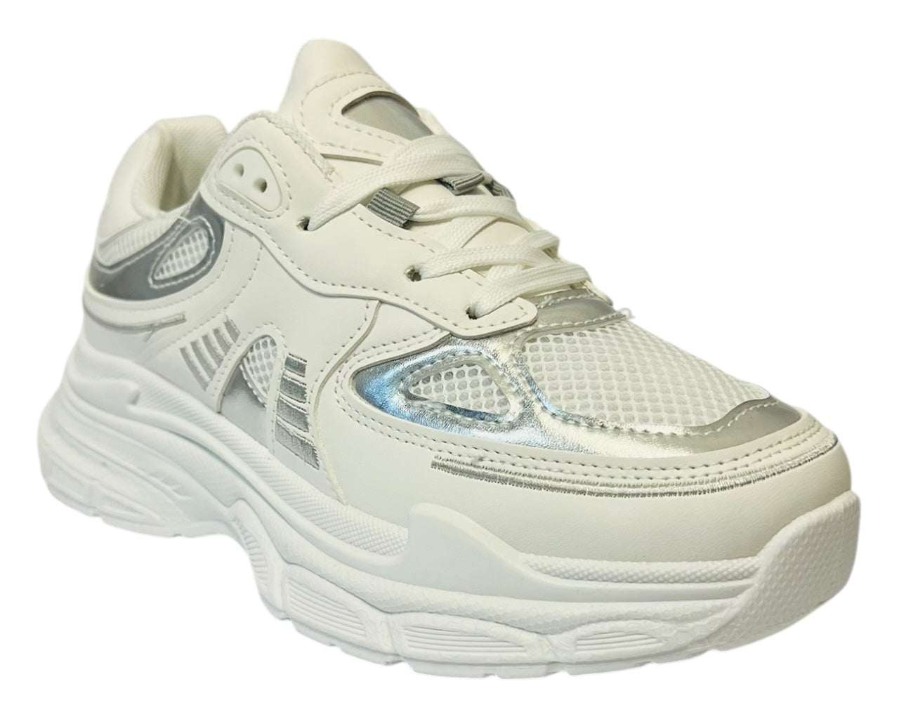 Women's Casual Chunky Sole Lace Up Trainers