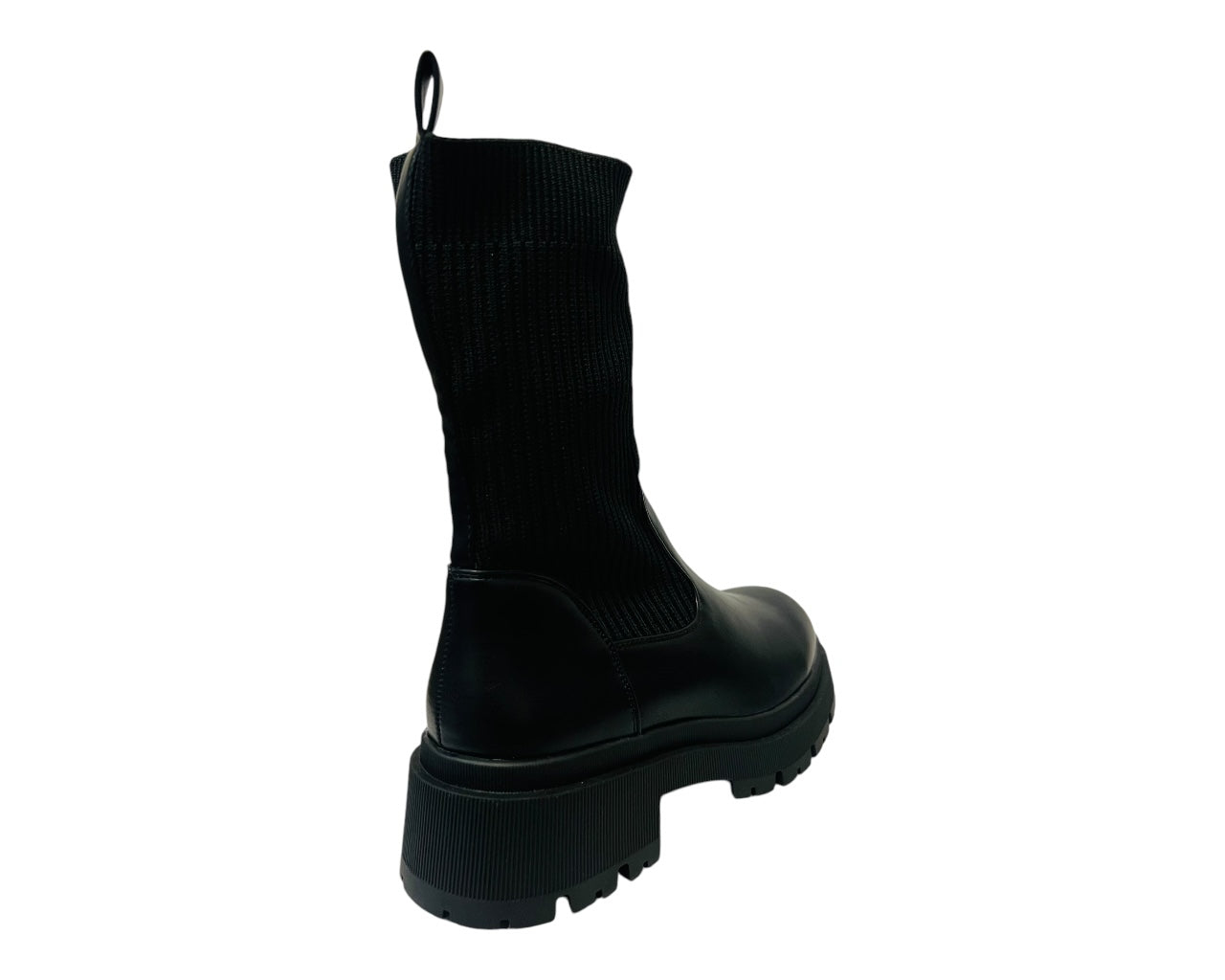 Women's BM69 Stretch Ankel Boots Black