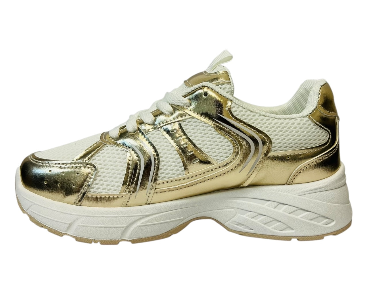 Women's Mesh Lace Up Sports Trainers