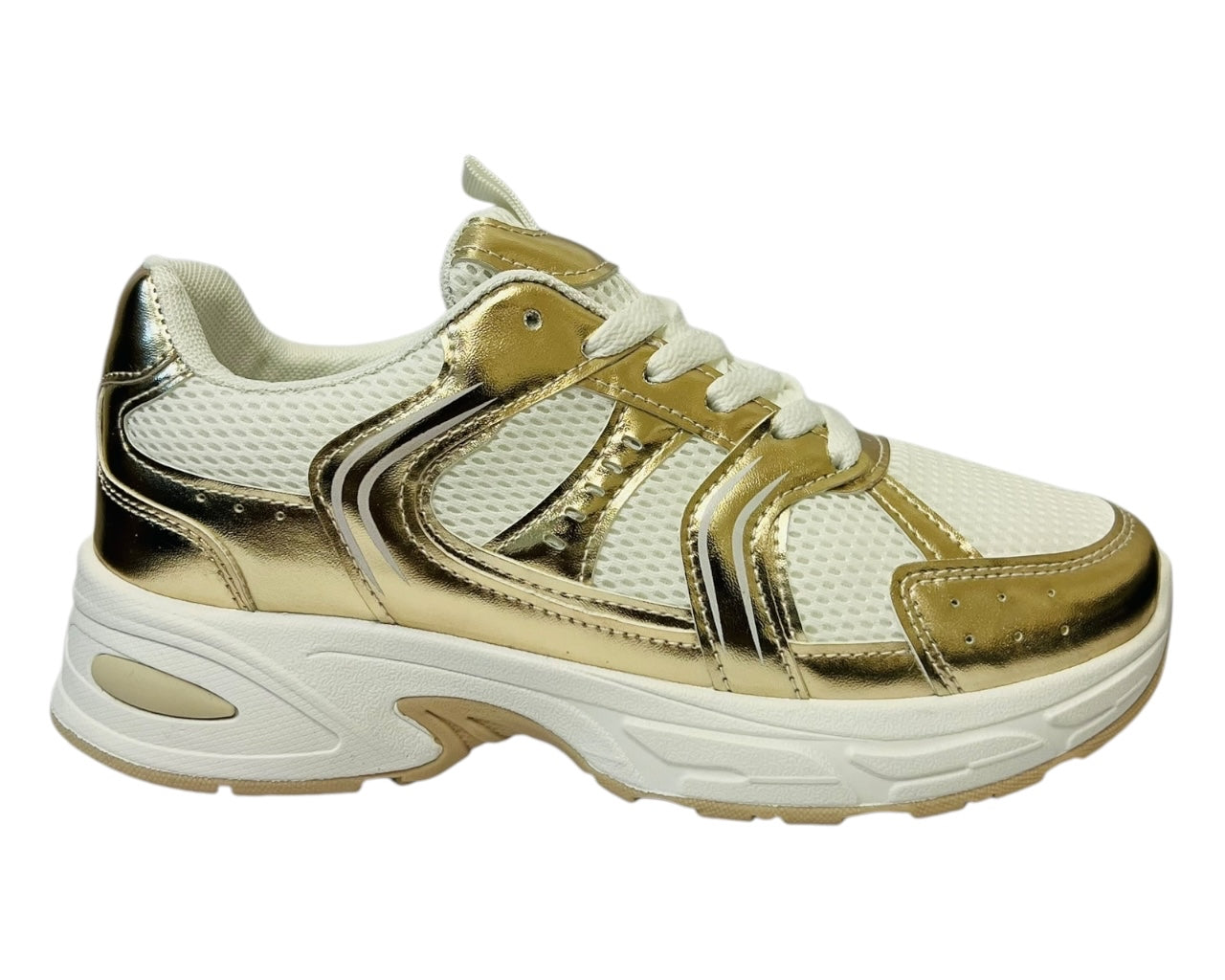 Women's Mesh Lace Up Sports Trainers