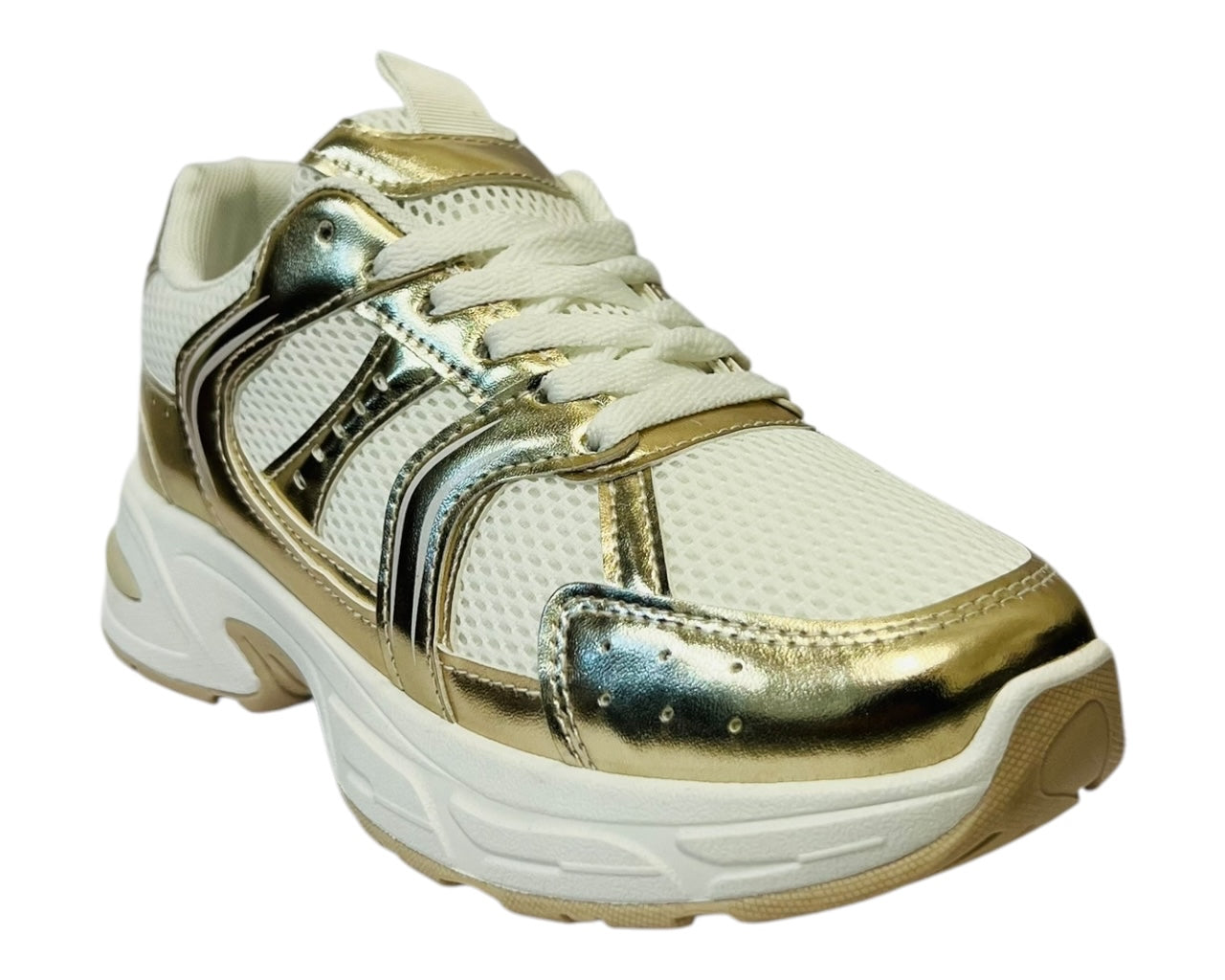 Women's Mesh Lace Up Sports Trainers