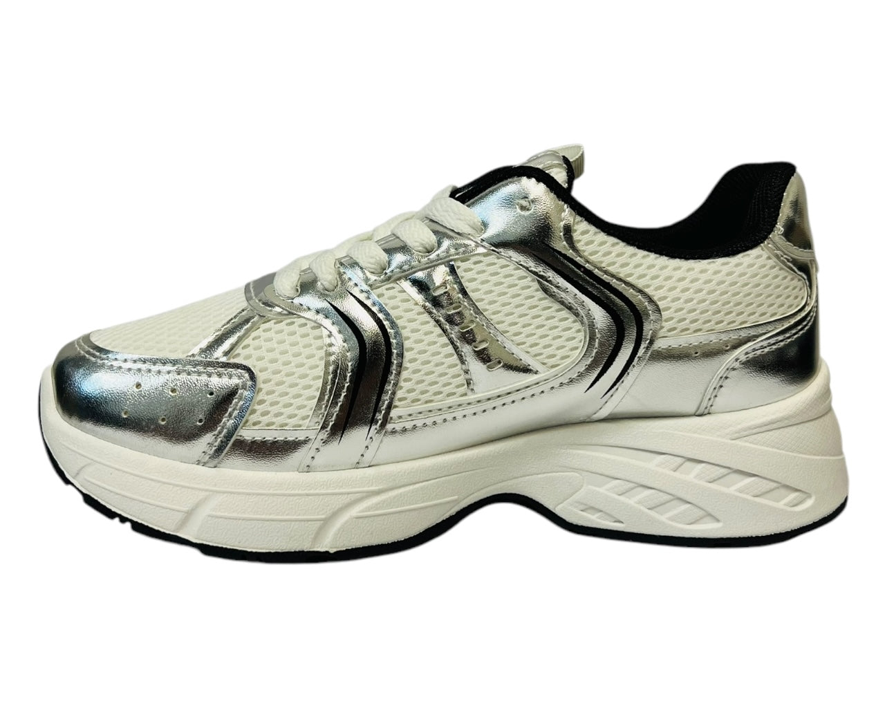 Women's Mesh Lace Up Sports Trainers