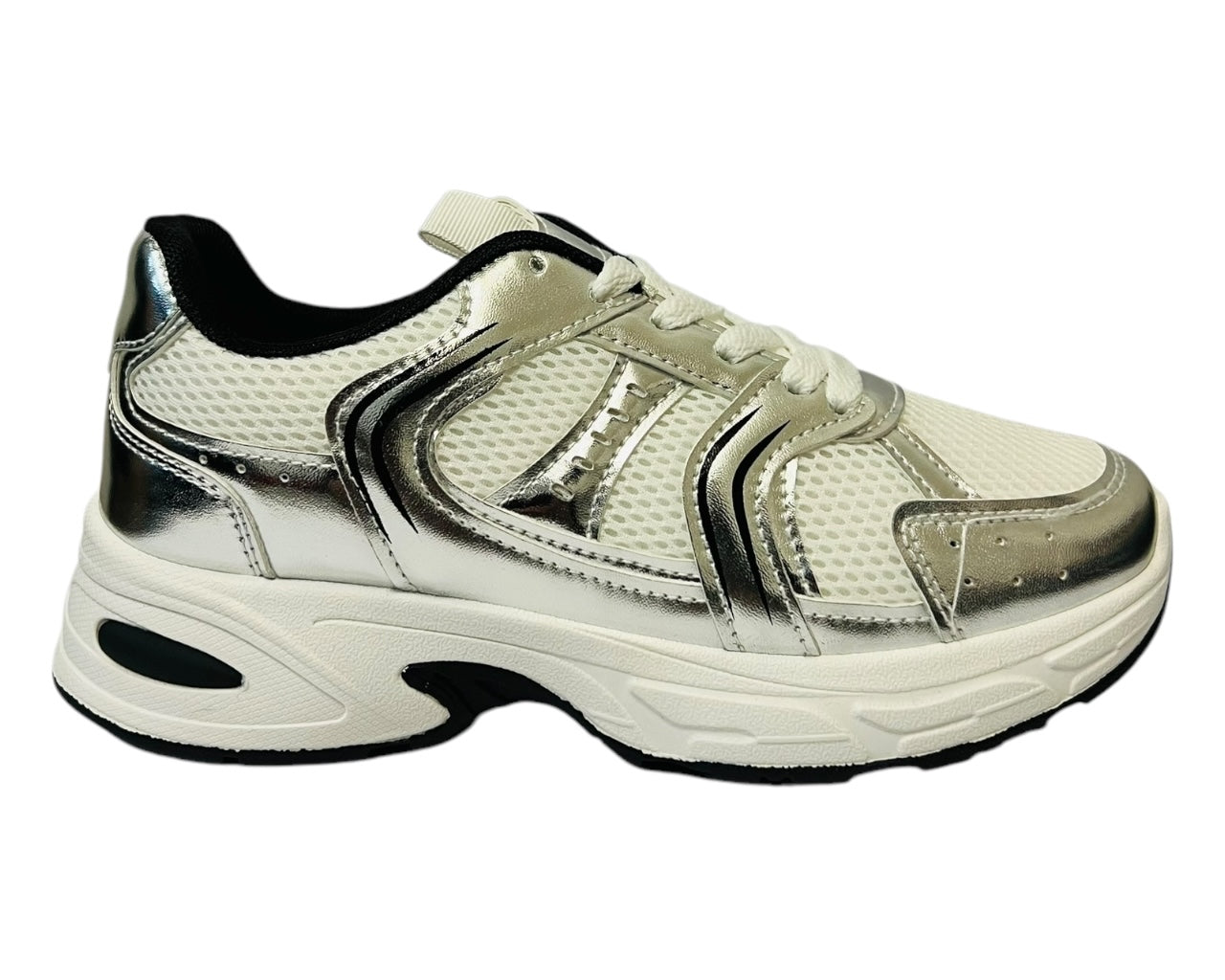 Women's Mesh Lace Up Sports Trainers