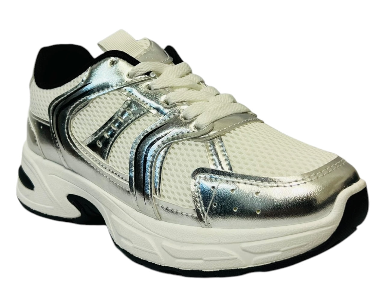 Women's Mesh Lace Up Sports Trainers