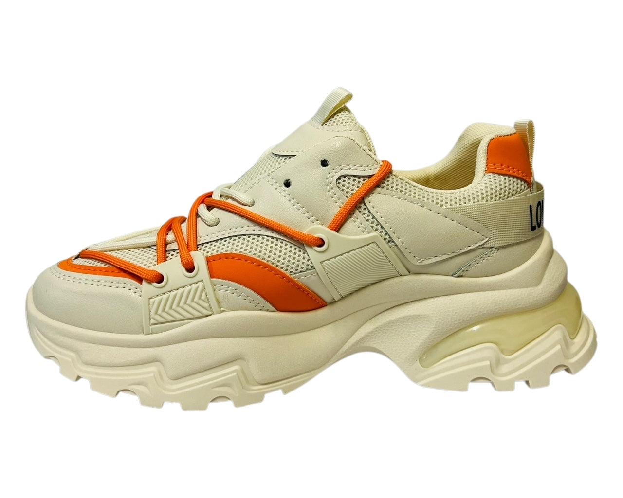 Women's Chunky Sole Lace Up Casual Trainers