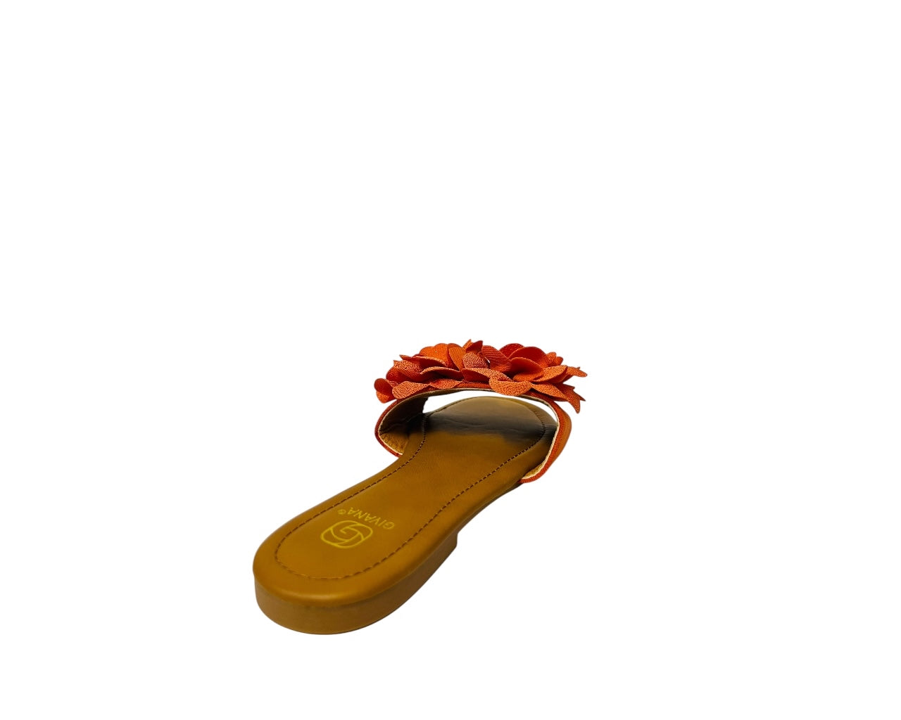 Women's Lightweight Open Toe Floral Deco Flat Sliders